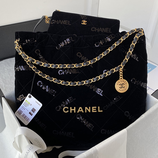 Τσάντα Chanel 22 μαύρη As3261