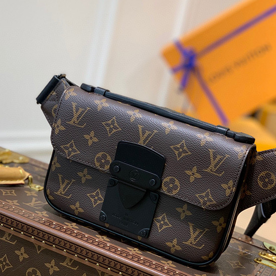 Τσάντα με κλειδαριά Louis Vuitton μαύρη M45807