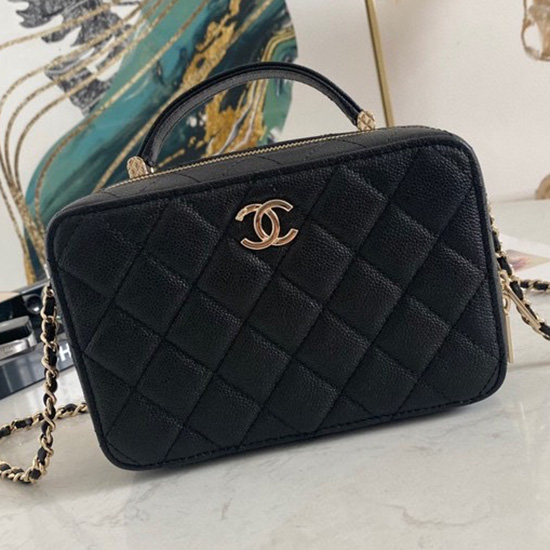 Τσάντα νεσεσέρ Chanel μαύρη As3168