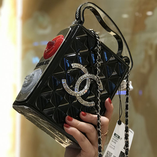 βραδινή τσάντα από ρητίνη Chanel As1381