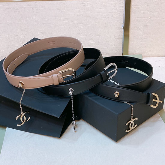 δερμάτινη ζώνη Chanel Cb031507