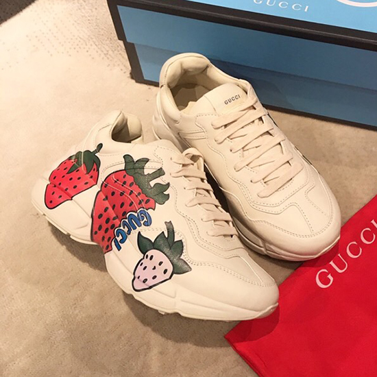 δερμάτινο Sneaker Rhyton Gucci 27073