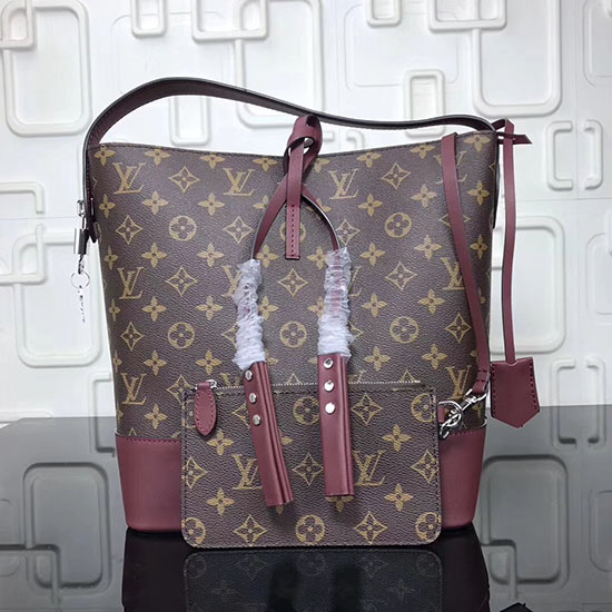 μονόγραμμα Louis Vuitton Idole Nn 14 τσάντα μπορντό M94545