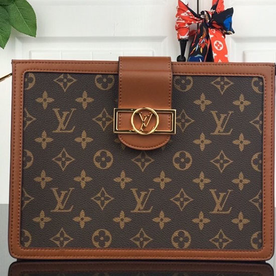 μονόγραμμα Louis Vuitton καμβάς Dauphine Clutch M441782