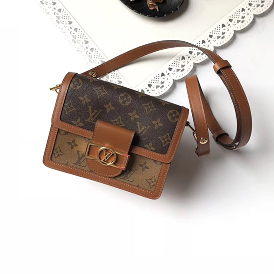 μονόγραμμα Louis Vuitton καμβάς Mini Dauphine M44580