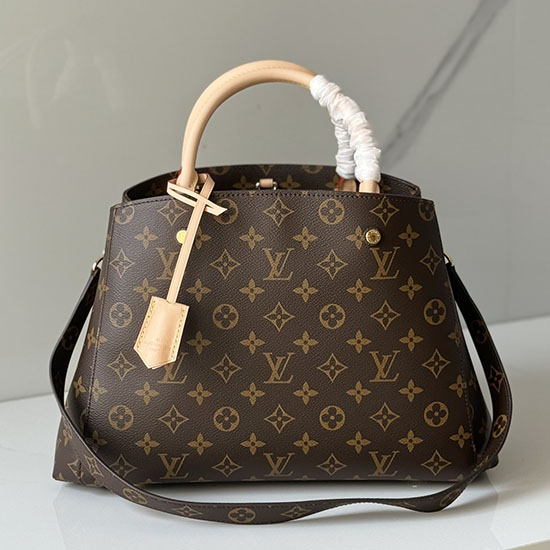 μονόγραμμα Louis Vuitton καμβάς Montaigne Mm M41056