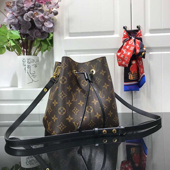 μονόγραμμα Louis Vuitton καμβάς Neonoe Bb μαύρο M53609