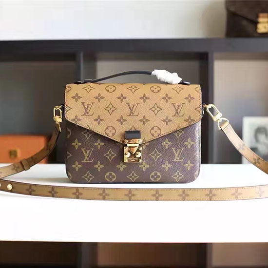 μονόγραμμα Louis Vuitton καμβάς Pochette Metis M41465