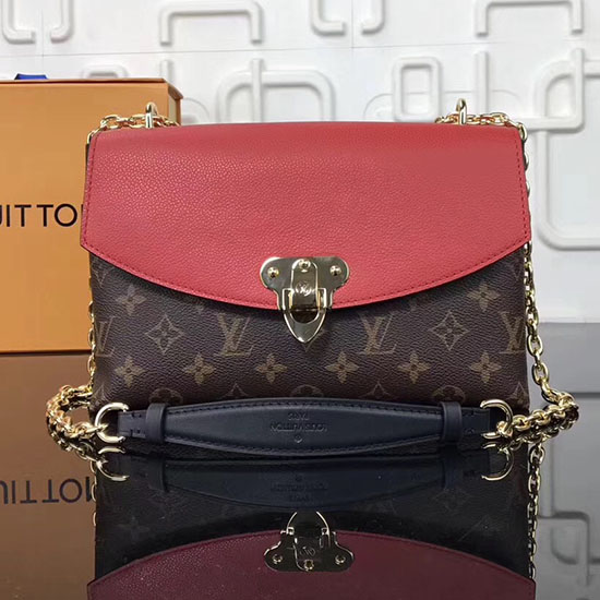 μονόγραμμα Louis Vuitton καμβάς Saint Placide κόκκινο M43713