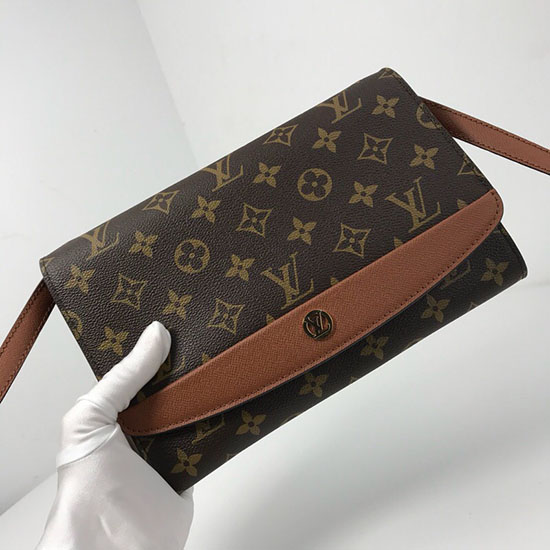 μονόγραμμα Louis Vuitton καμβάς μπορντό 2way M51798