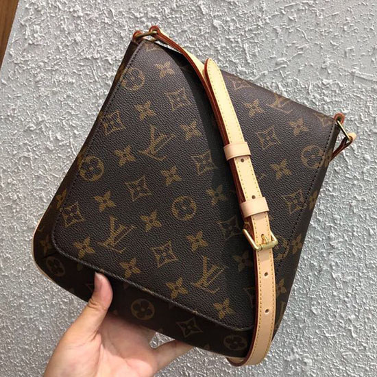 μονόγραμμα Louis Vuitton πάνινη τσάντα Messenger M45386