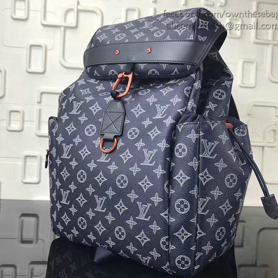 μονόγραμμα Louis Vuitton σακίδιο πλάτης εύρεσης καμβά μελάνι M43693