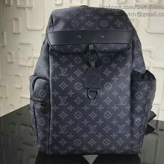 μονόγραμμα Louis Vuitton σακίδιο πλάτης εύρεσης καμβά μελάνι M43694