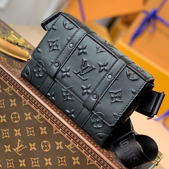 μπαούλο Louis Vuitton τσάντα σφεντόνα μαύρο M57952