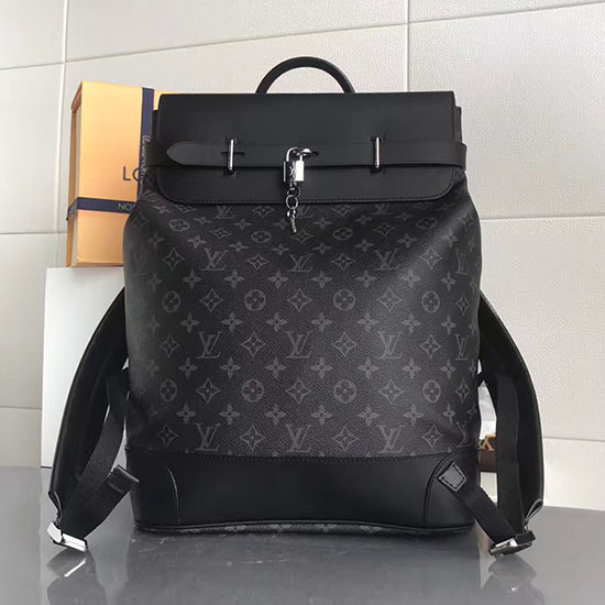 σακίδιο πλάτης Louis Vuitton μονόγραμμα έκλειψη καμβάς ατμόπλοιο M44052