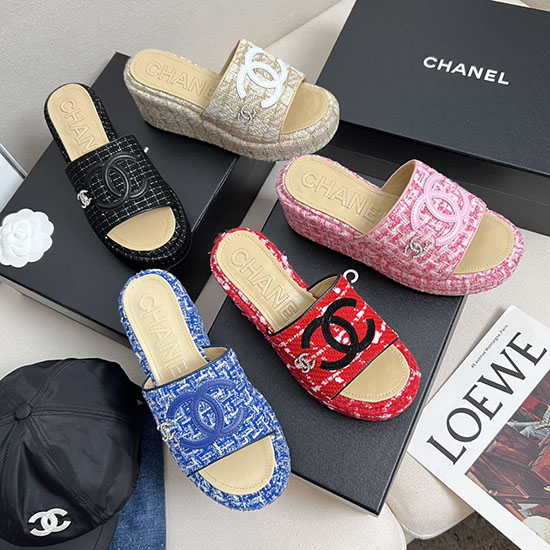 σανδάλια με σφήνα Chanel Smc061101