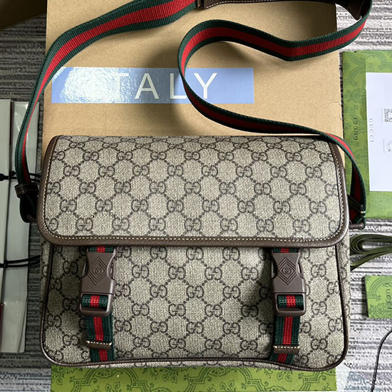 τσάντα Messenger Gucci Gg μπεζ 760123