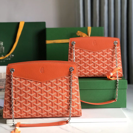 τσάντα κατασκευής Goyard Rouette G020234 πορτοκαλί