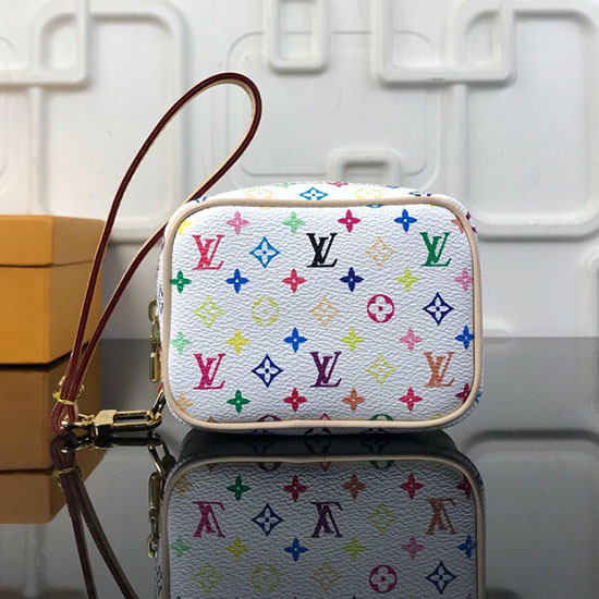 τσαντάκι πουγκί παντελόνι Louis Vuitton Wapity λευκό M58030