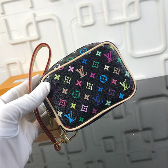 τσαντάκι πουγκί παντελόνι Louis Vuitton Wapity μαύρο M58030