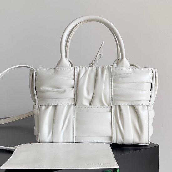 Bottega Veneta Mini Arco Tote Bag White B729042