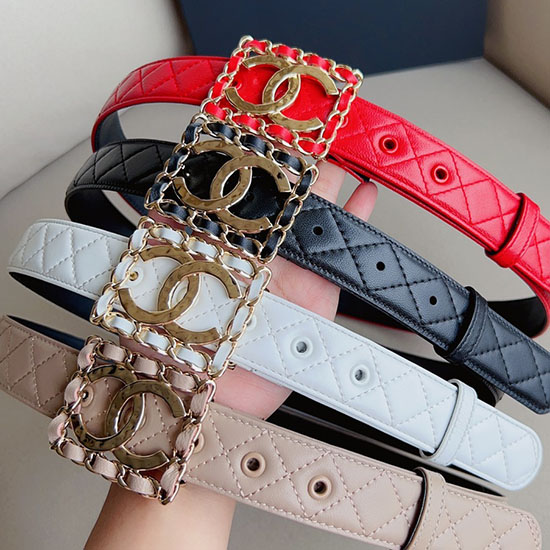 Chanel 30mm Leather Belt CB051010