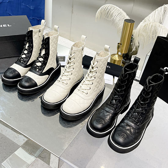 Chanel Leather Boots SDC092402