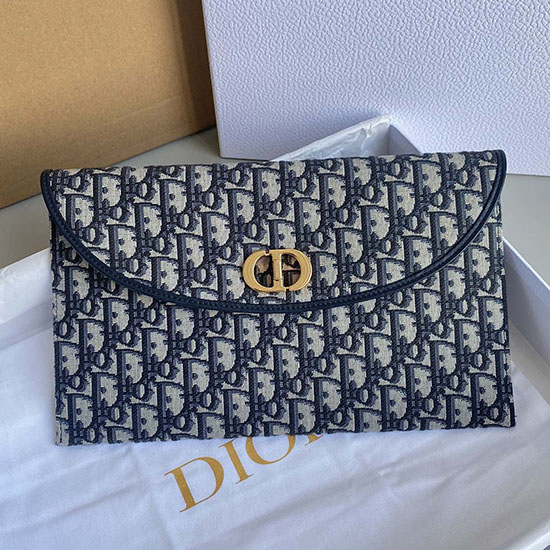 Dior 30 Montaigne Avenue Pouch with Flap D6055