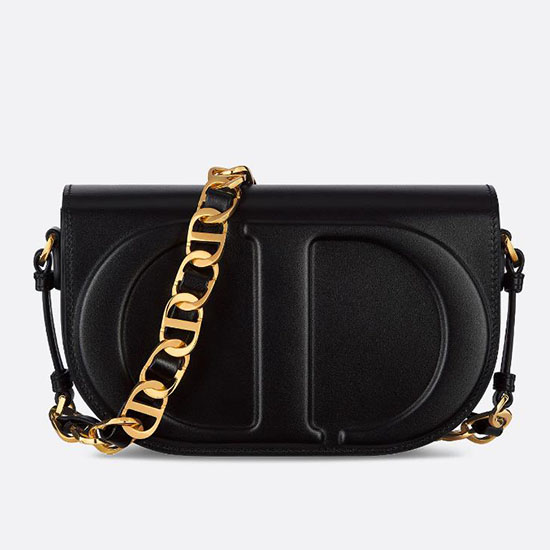 Dior CD Signature Bag with Strap Black D8151