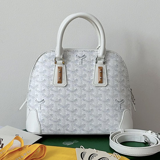 Goyard Vendome Mini Bag White G6016