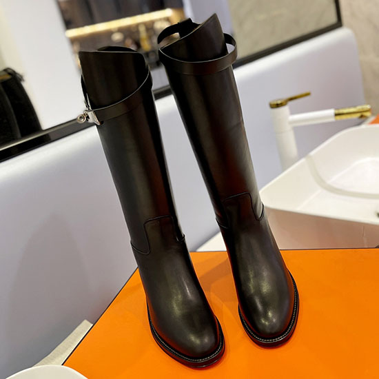 Hermes Leather Boots SNH091303