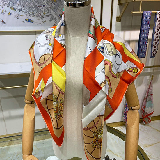 Hermes Silk Scarf HS2322