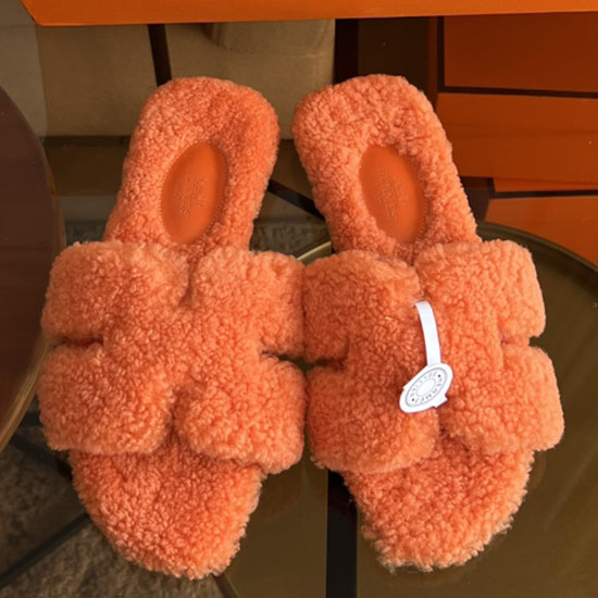 Hermes Wool Slippers SJH091302