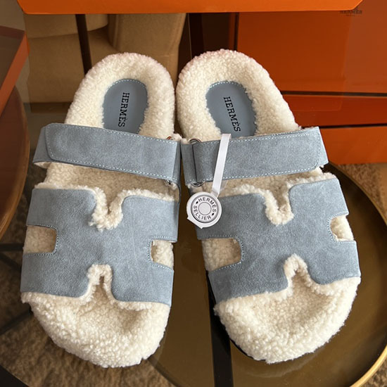 Hermes Wool Slippers SJH091318