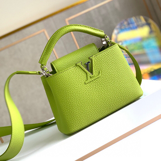 Louis Vuitton Capucines Mini Green M55985