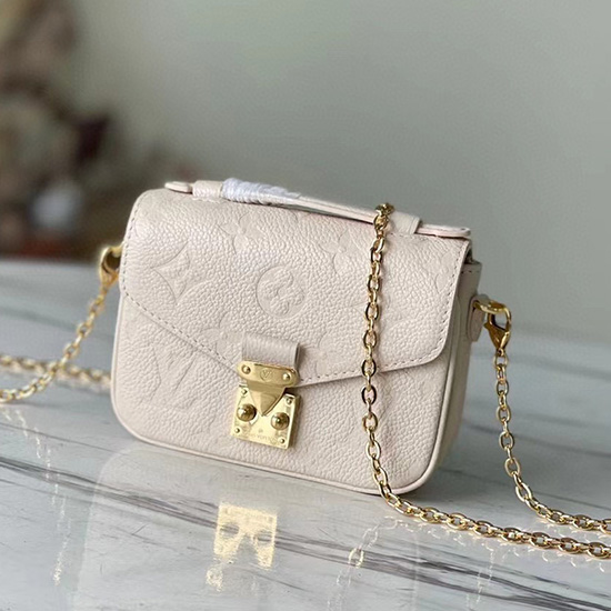 Louis Vuitton Micro Metis Bag White M81389