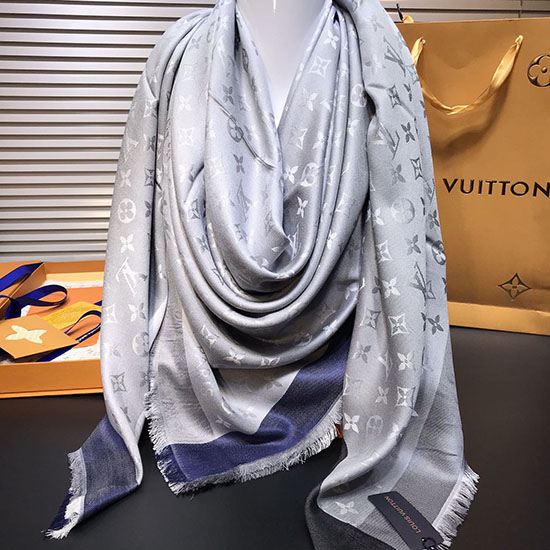 Louis Vuitton On The Edge Monogram Shawl LS080802