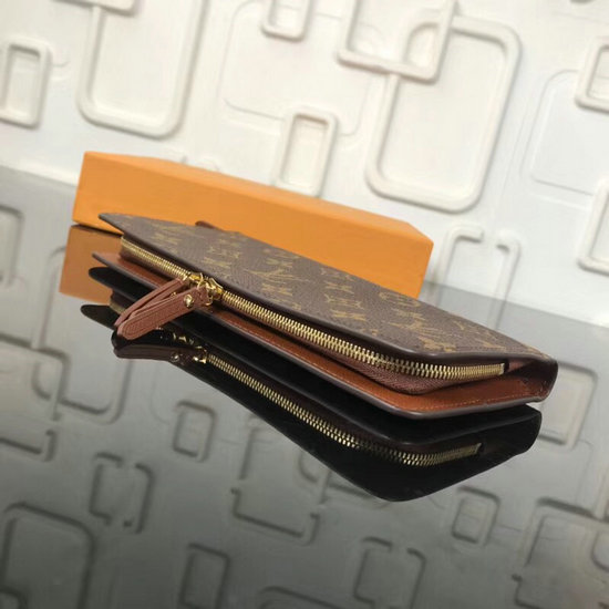 Louis Vuitton Portefeiulle Ansoritto Wallet Brown M66701