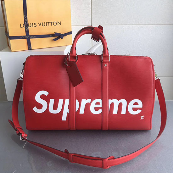 Louis Vuitton x Supreme Keepall 45 Bandouliere M53419