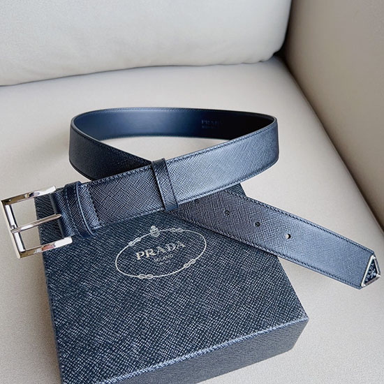 Prada 34mm Leather Belt PB051003