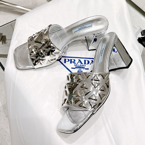 Prada Sandals Silver PS03233