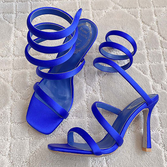 Rene Caovilla Satin Sandals WSR52210