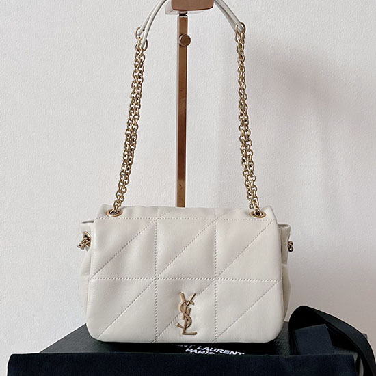 Saint Laurent Jamie 43 Mini Chain Bag White 766754