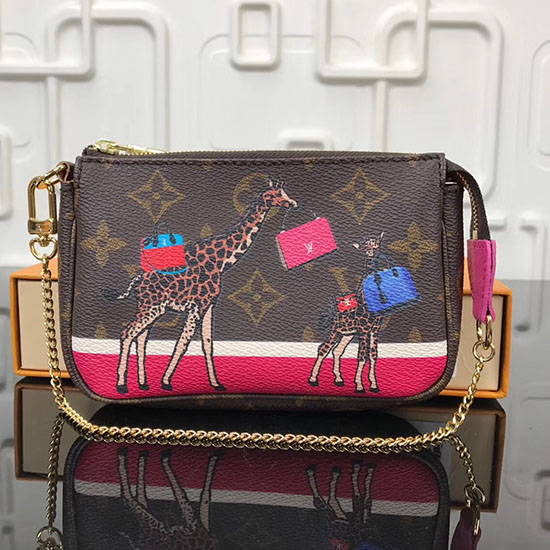 Accesorios Mini Pochette De Lona Con Monograma De Louis Vuitton M62087