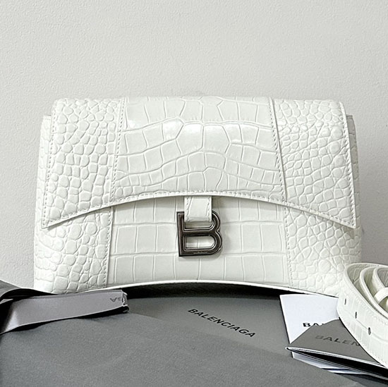 Balenciaga Bolso De Hombro Centro Xs Blanco B671355