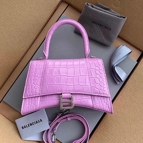 Balenciaga Bolso Hourglass Con Asa Superior B59354b19