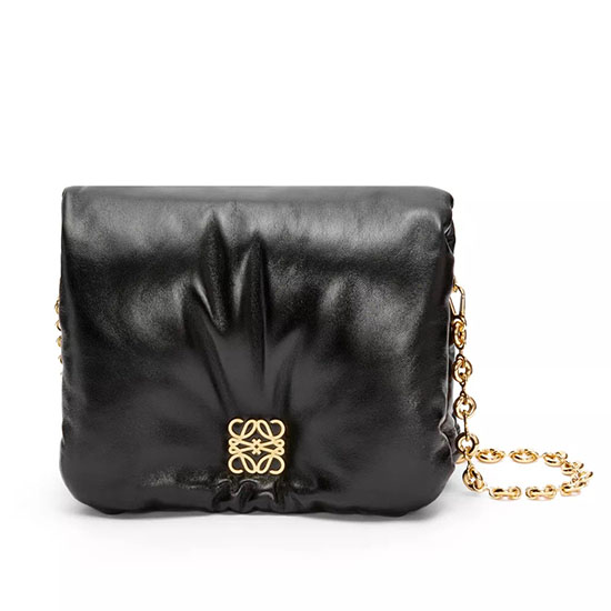 Bolso Acolchado Loewe Goya Negro L062768