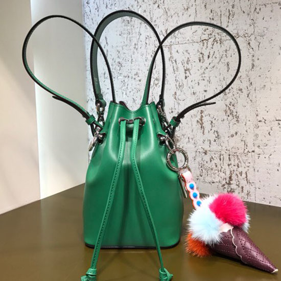 Bolso Bombonera Fendi Pequeño Mon Tresor Verde F80101