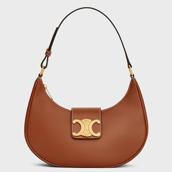 Bolso Celine Ava Triomphe Suave Bronceado C35033