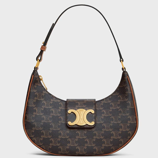 Bolso Celine Triomphe De Lona Ava Triomphe Suave C35033